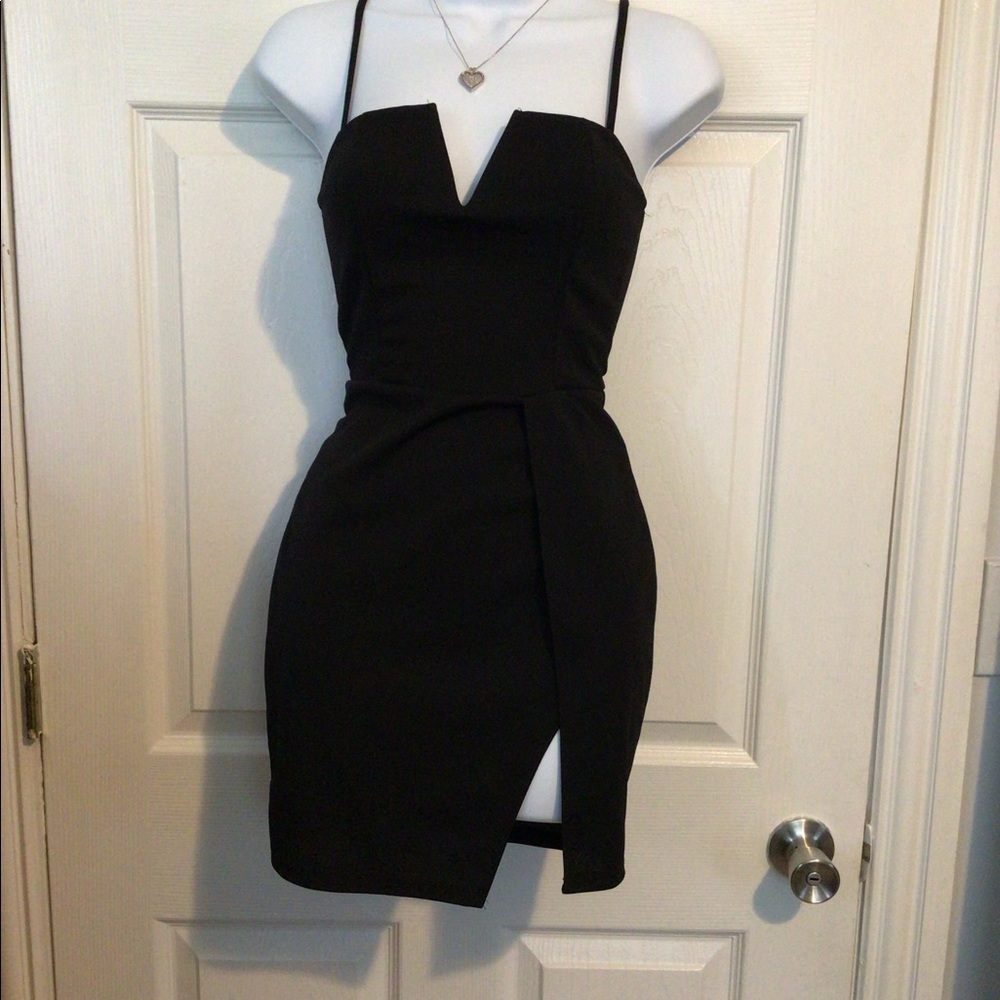 Black fashion nova dress